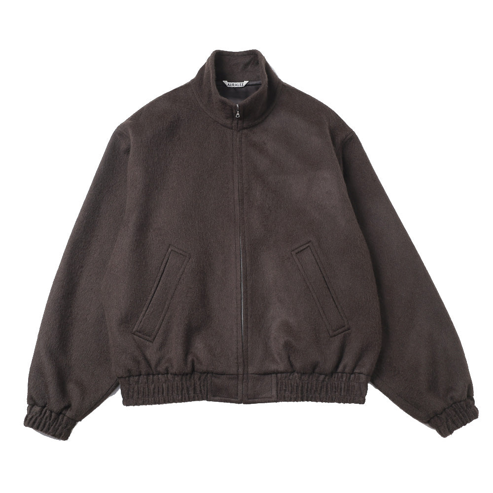 BABY CAMEL FLANNEL ZIP BLOUSON