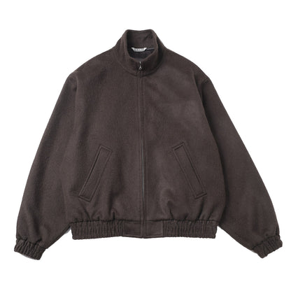 BABY CAMEL FLANNEL ZIP BLOUSON