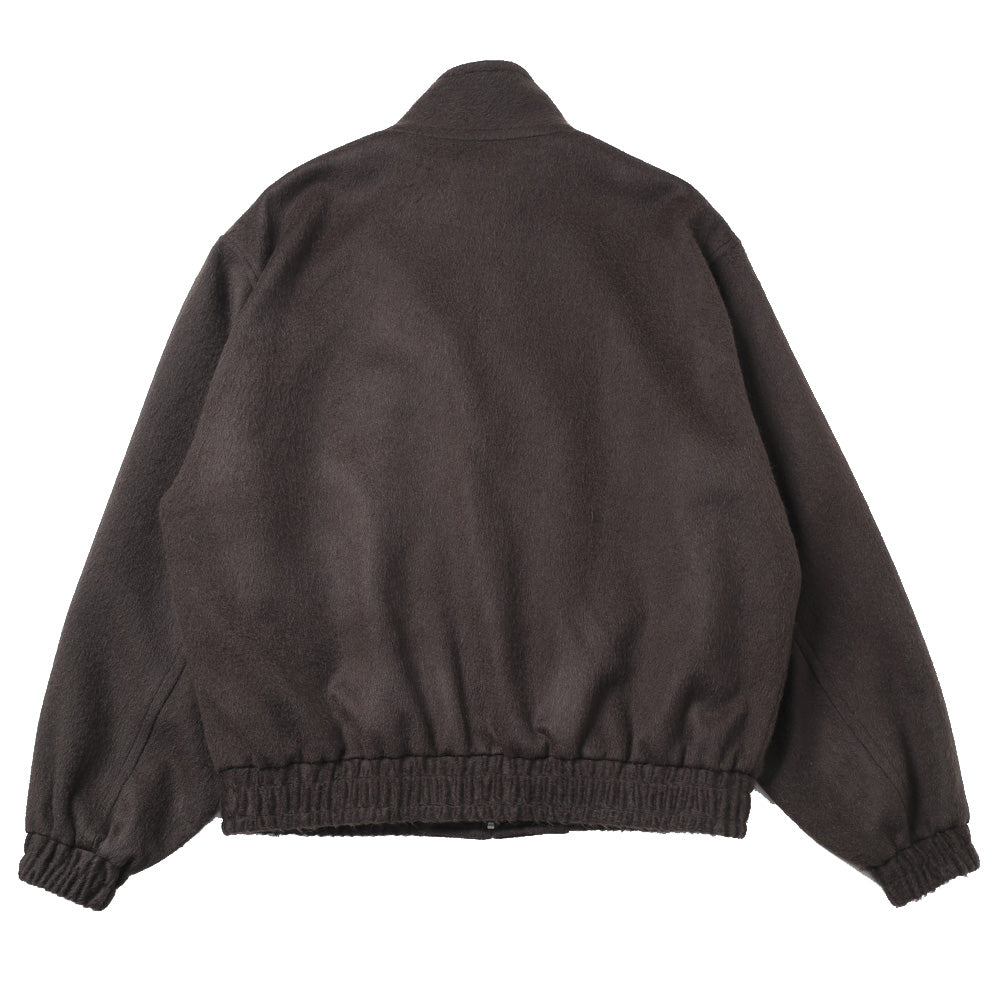 BABY CAMEL FLANNEL ZIP BLOUSON