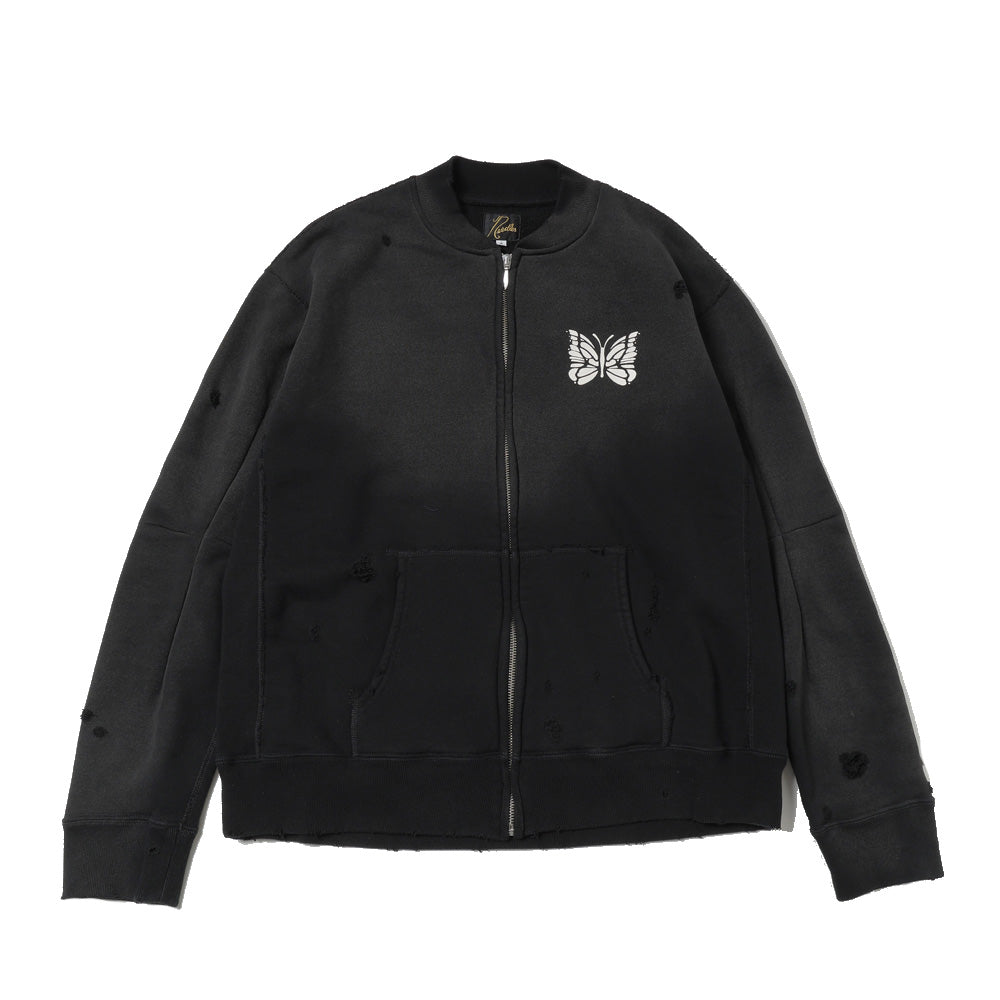 NEEDLES Deconstructed Zipped Sweat (SX430) | NEEDLES / Tops (MEN