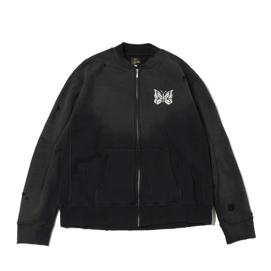 Deconstructed Zipped Sweat