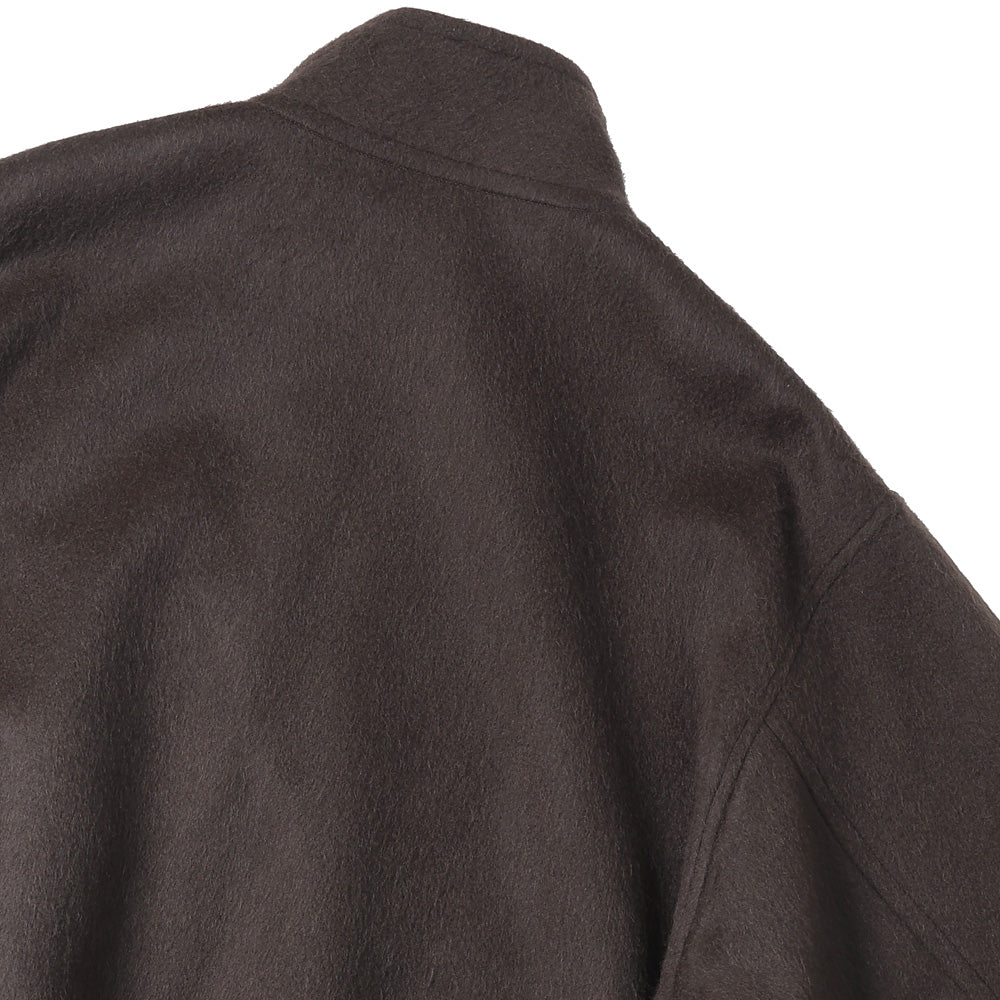 BABY CAMEL FLANNEL ZIP BLOUSON
