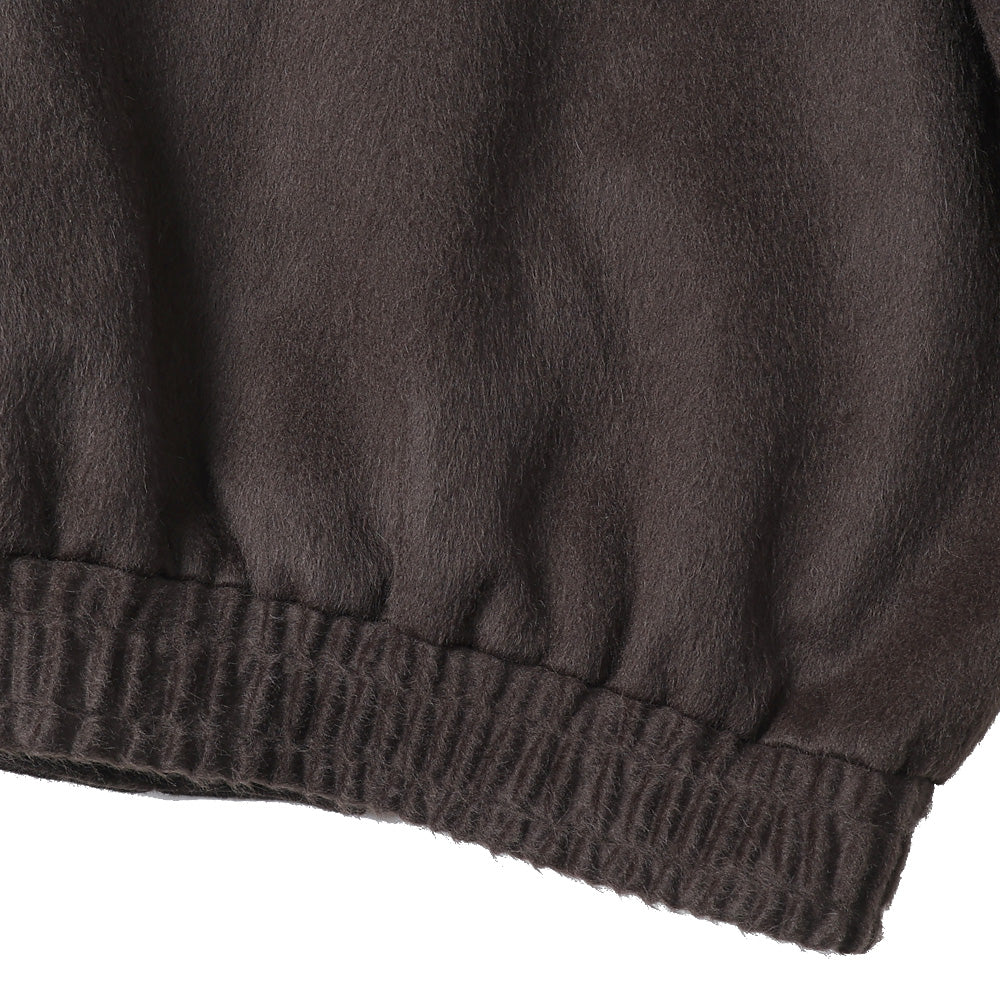 BABY CAMEL FLANNEL ZIP BLOUSON