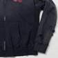 Deconstructed Zipped Sweat