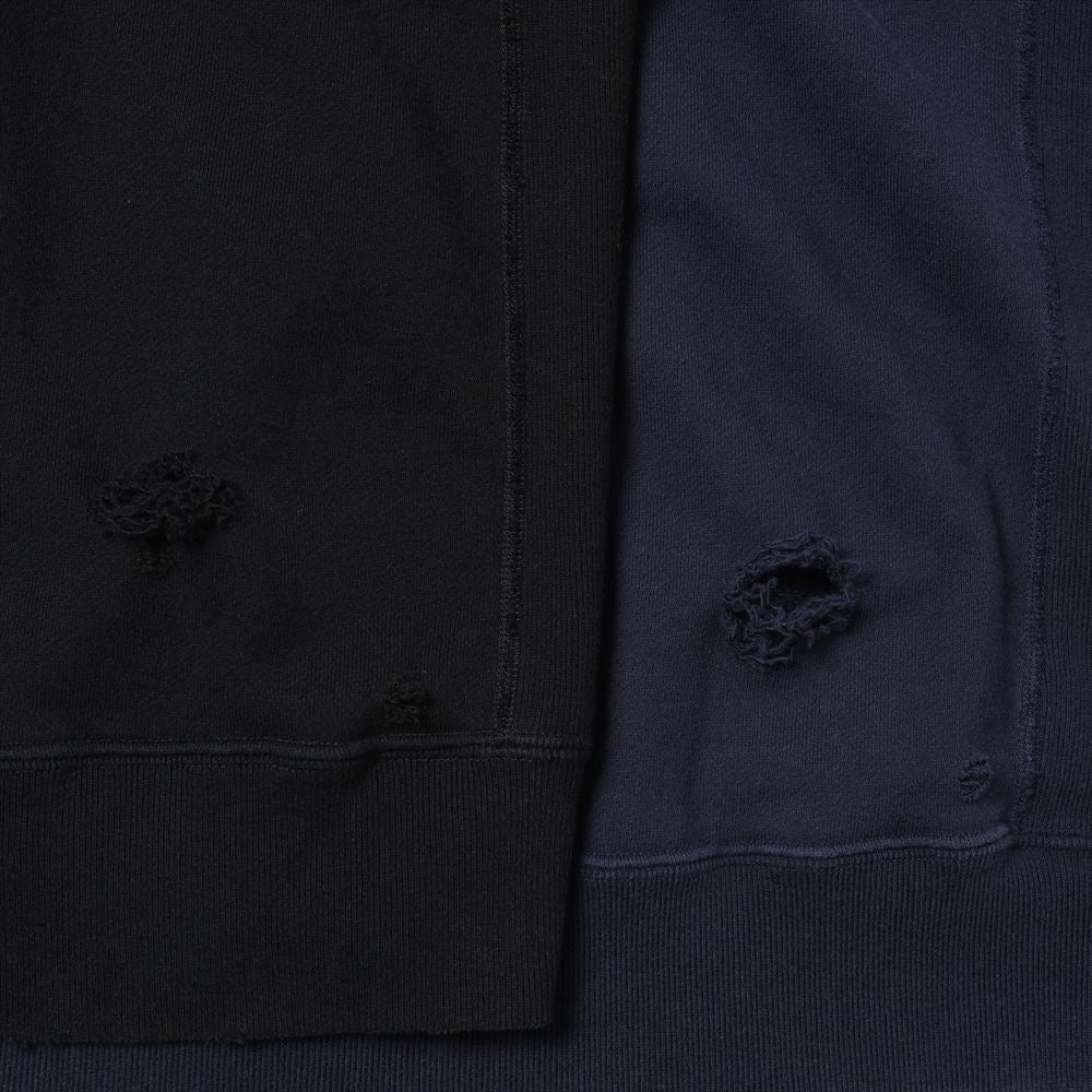 Deconstructed Zipped Sweat