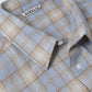 AIRY WOOL CHECK SHIRT
