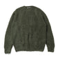 BRUSHED SUPER KID MOHAIR KNIT P/O