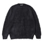 BRUSHED SUPER KID MOHAIR KNIT P/O