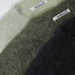 BRUSHED SUPER KID MOHAIR KNIT P/O