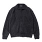 BRUSHED SUPER KID MOHAIR KNIT POLO