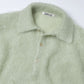 BRUSHED SUPER KID MOHAIR KNIT POLO