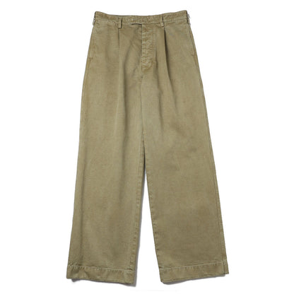 PRODUCT DYED FINX CHINO ONE-TUCK PANTS