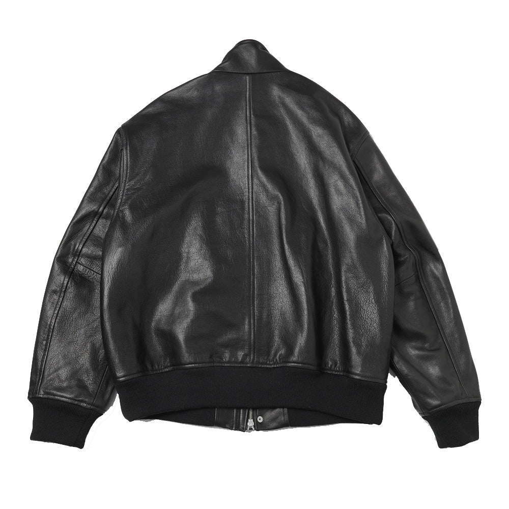 URU) C0W LEATHER - ZIP UP BLOUSON (26SCL02) | URU / ジャケット