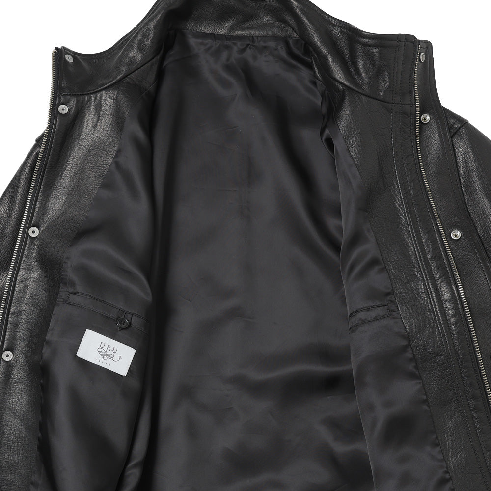 URU) C0W LEATHER - ZIP UP BLOUSON (26SCL02) | URU / ジャケット