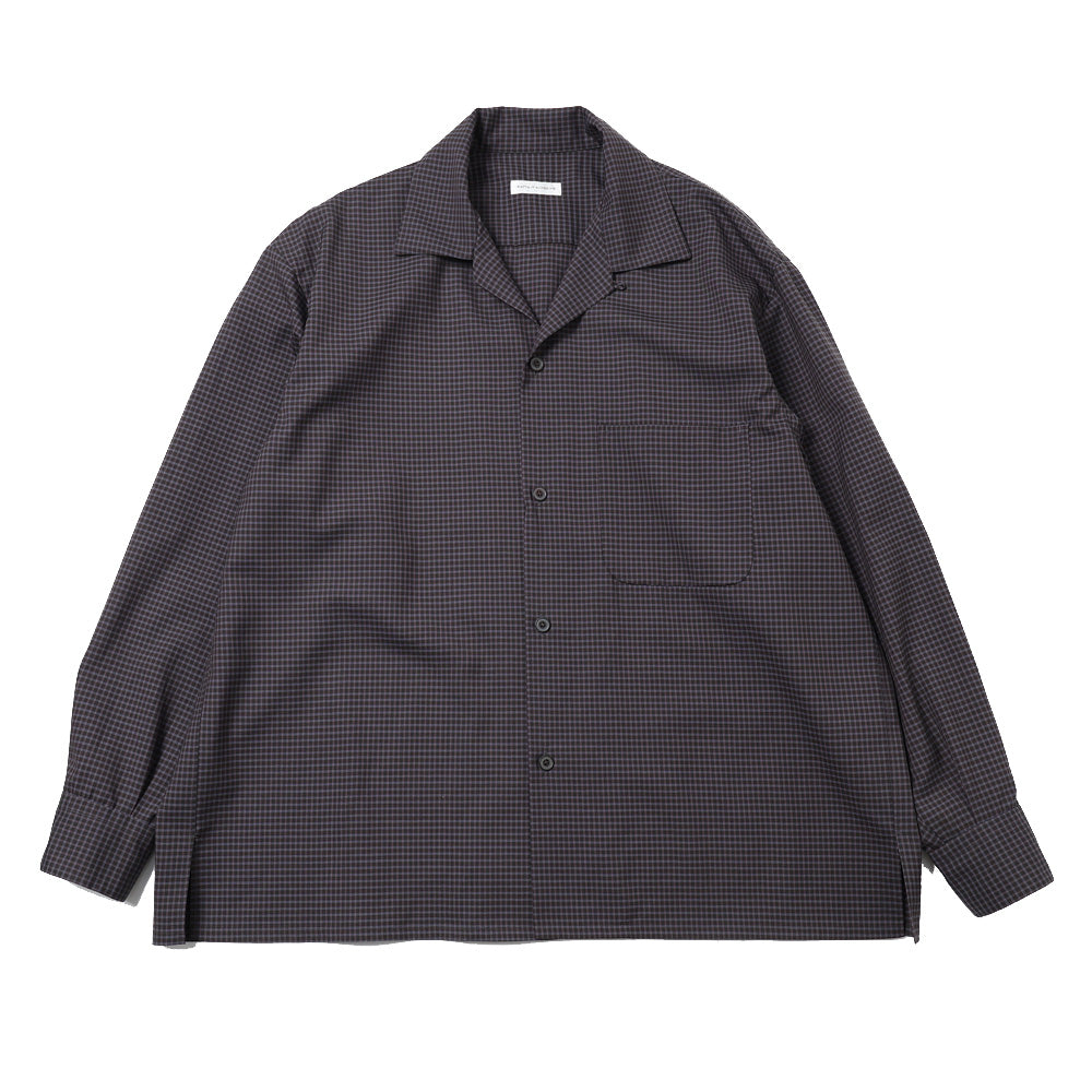 KAPTAIN SUNSHINE Summer Wool Open Collar Shirt KS26SSH01