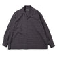 Summer Wool Open Collar Shirt