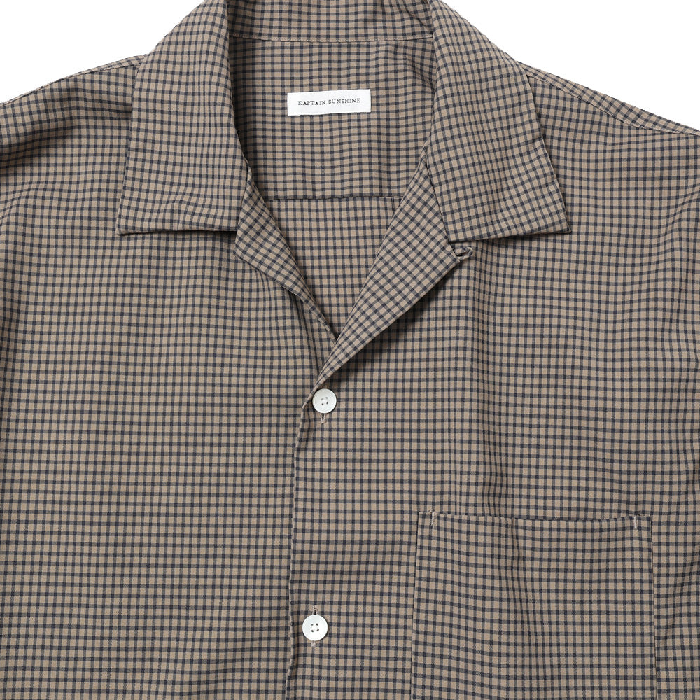 KAPTAIN SUNSHINE (キャプテン サンシャイン)Summer Wool Open Collar