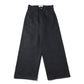 TWISTED HEATHER DENIM PANTS WIDE CUT