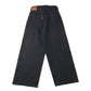 TWISTED HEATHER DENIM PANTS WIDE CUT