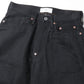 TWISTED HEATHER DENIM PANTS WIDE CUT