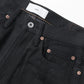 TWISTED HEATHER DENIM PANTS WIDE CUT