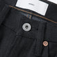 TWISTED HEATHER DENIM PANTS WIDE CUT