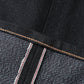 TWISTED HEATHER DENIM PANTS WIDE CUT