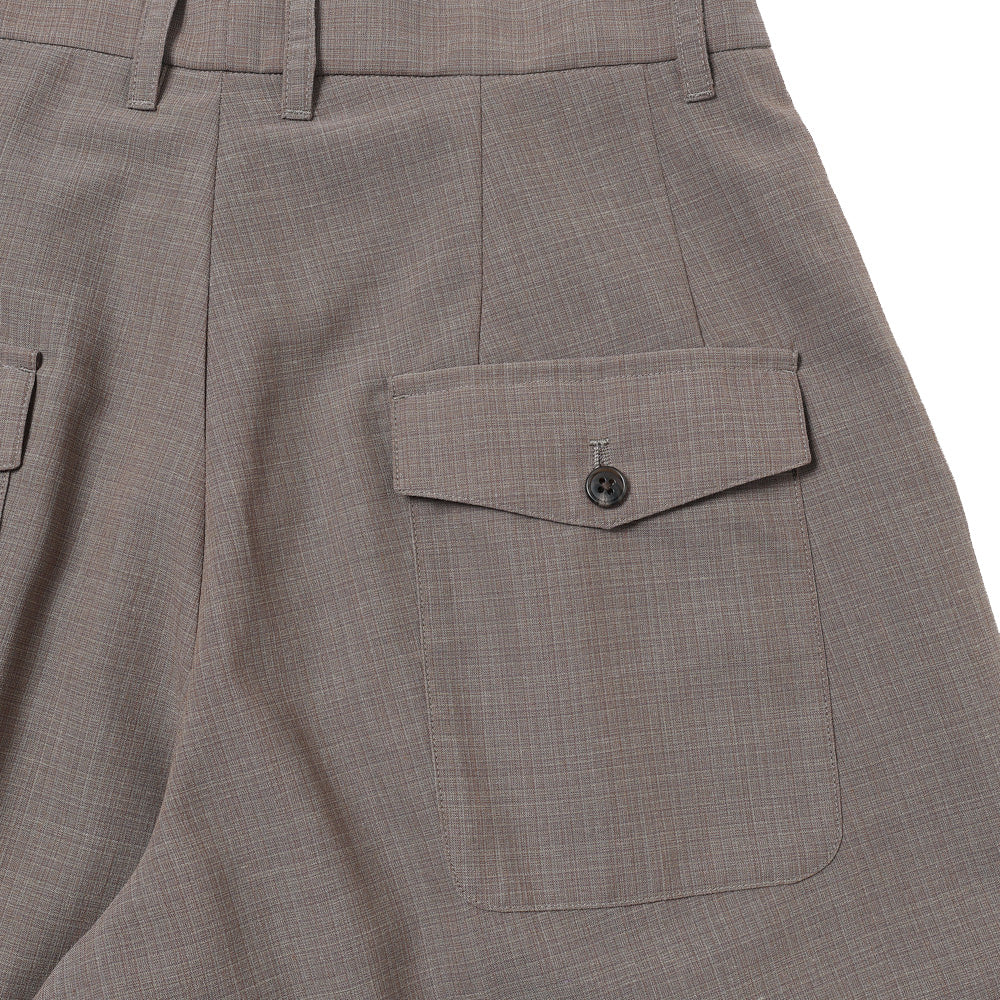 POLYPLOID (ポリプロイド）TUCK WIDE SHORTS C C-3-008-032 (C-3-008