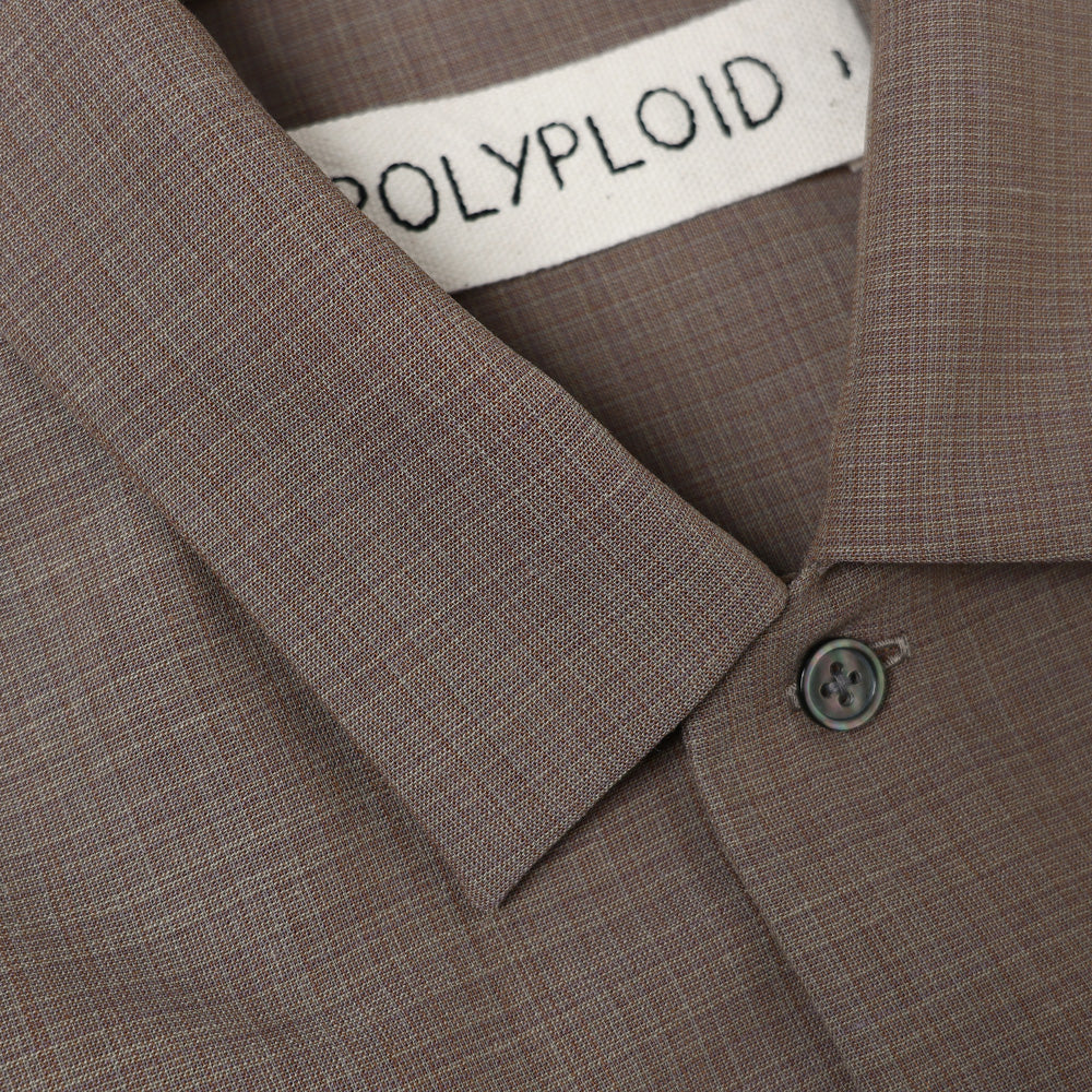POLYPLOID (ポリプロイド) OPEN COLLAR SHIRT C C-5-004-032 (C-5-004