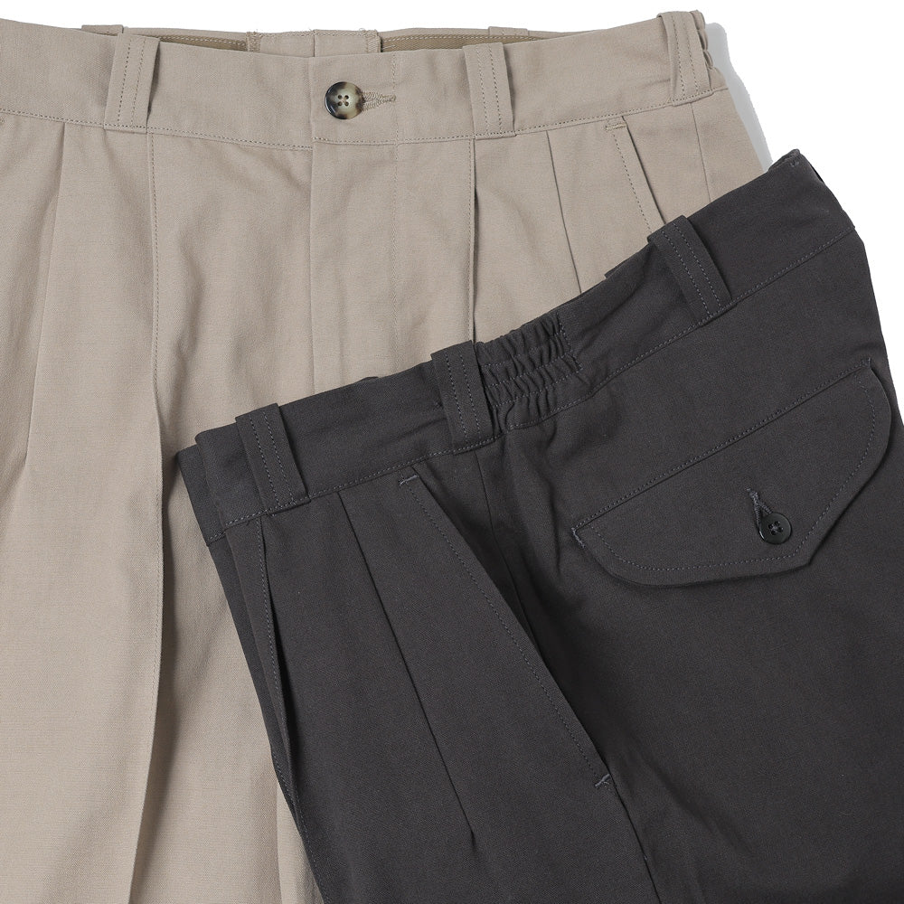 FRONT TUCK ARMY TROUSER