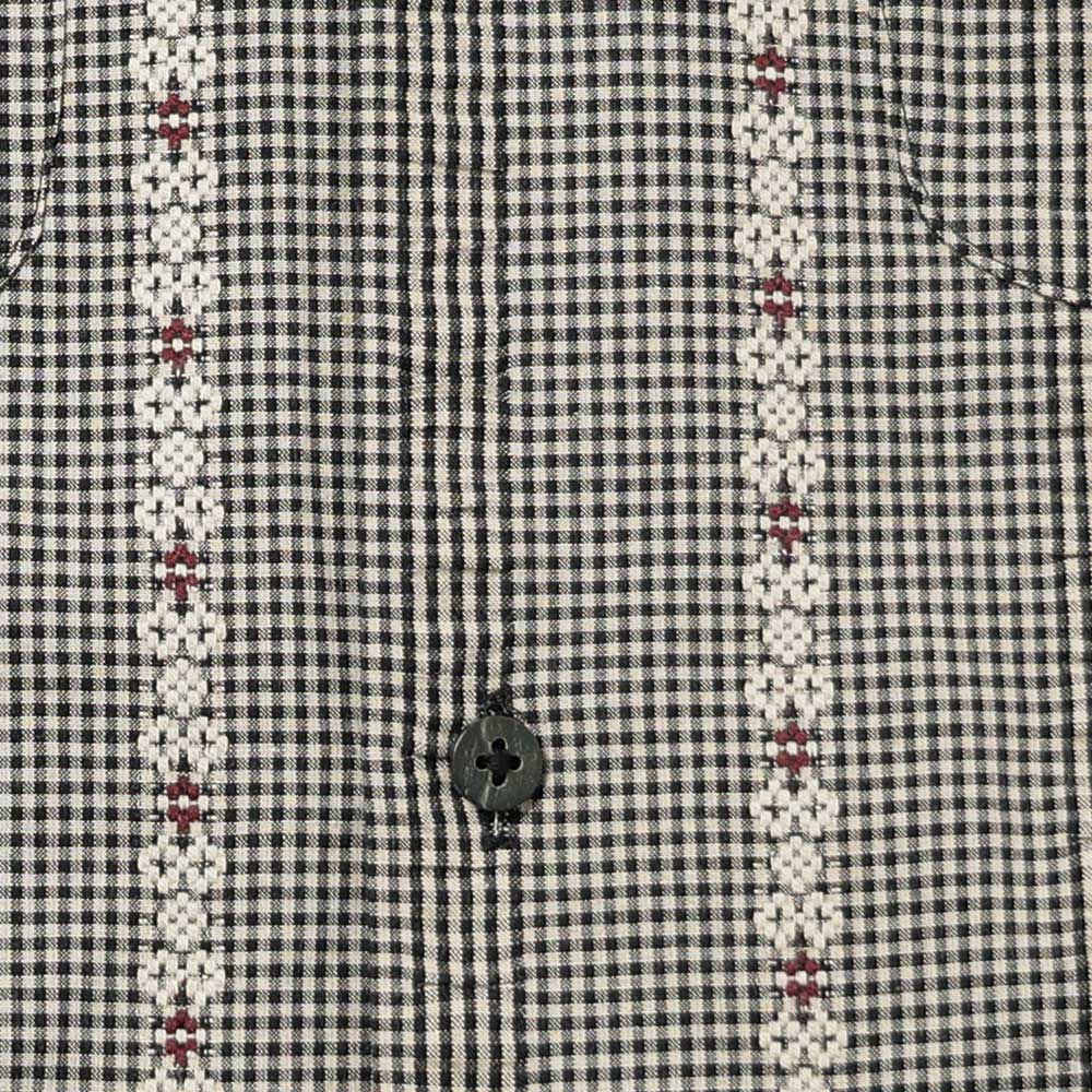 Dobby Open Collar Shirt