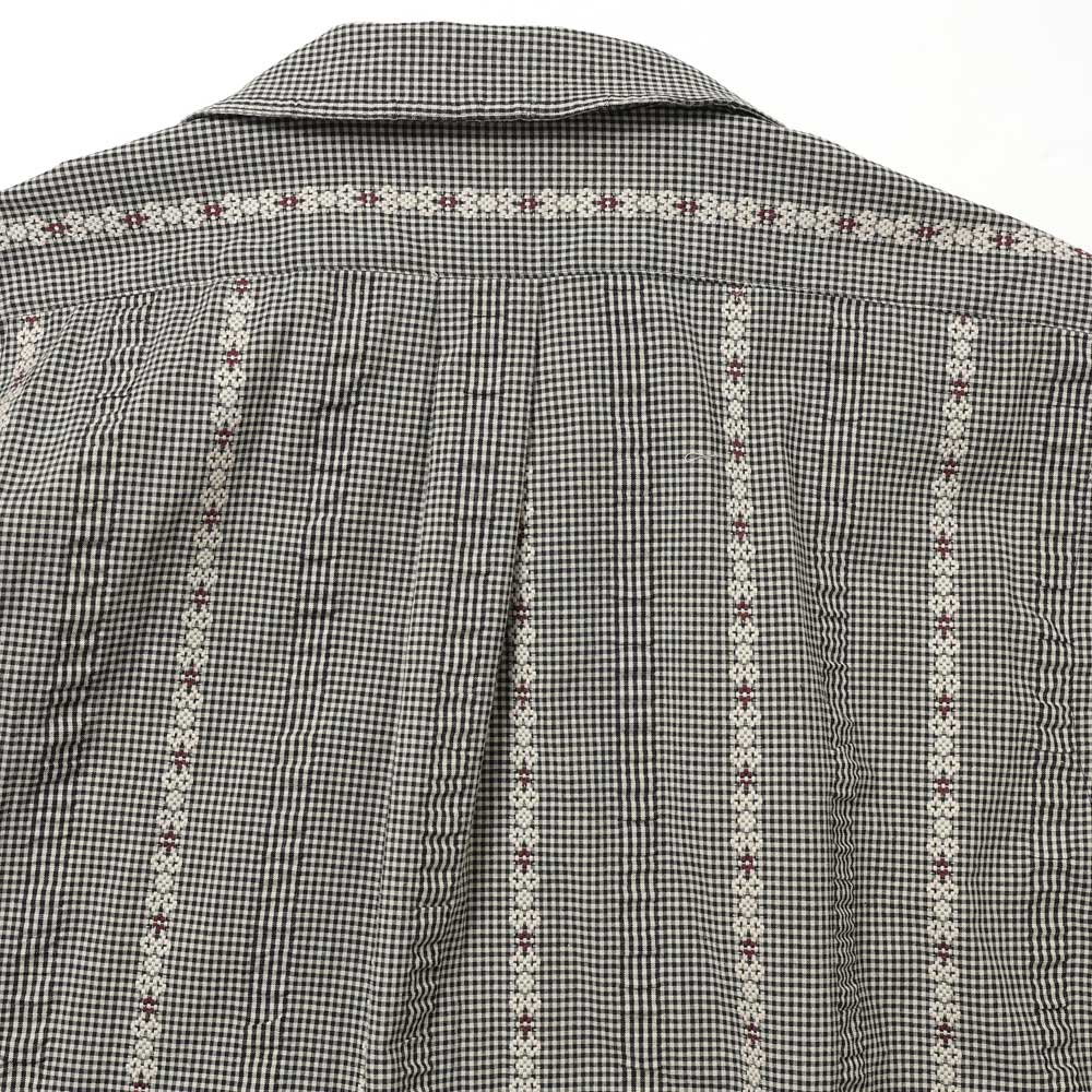 SUGARHILL (Sugar Hill) DOBBY Open Collar Shirt (26440505