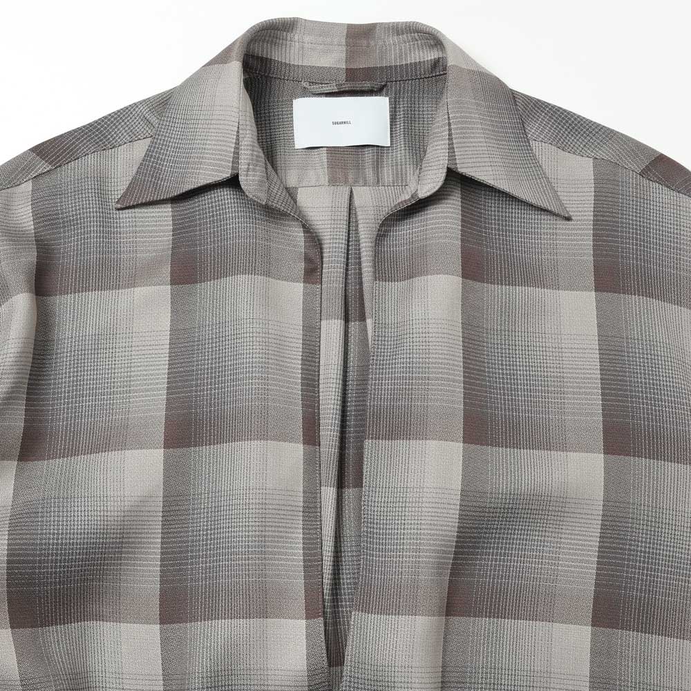 SUGARHILL(シュガーヒル)OMBRE SKIPPER SHIRT (26440502) | SUGARHILL