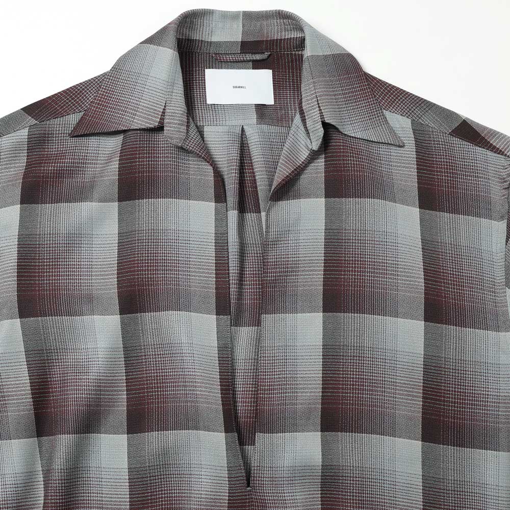 SUGARHILL(シュガーヒル)OMBRE SKIPPER SHIRT (26440502) | SUGARHILL