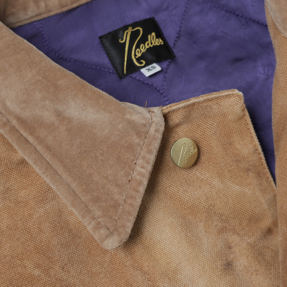 NEEDLES(ニードルズ)Coverall - Duck Canvas / Kakishibu Dye (RW205