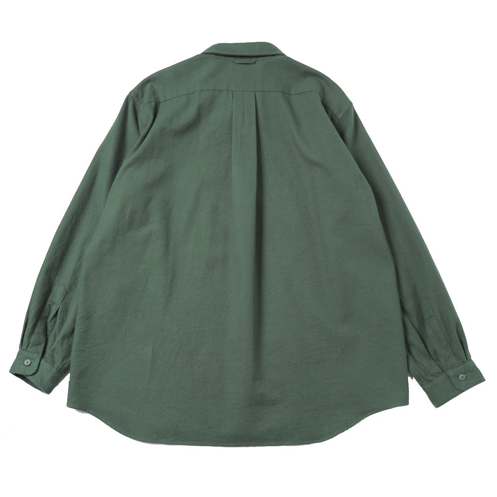 ボタンシャツ ワイド