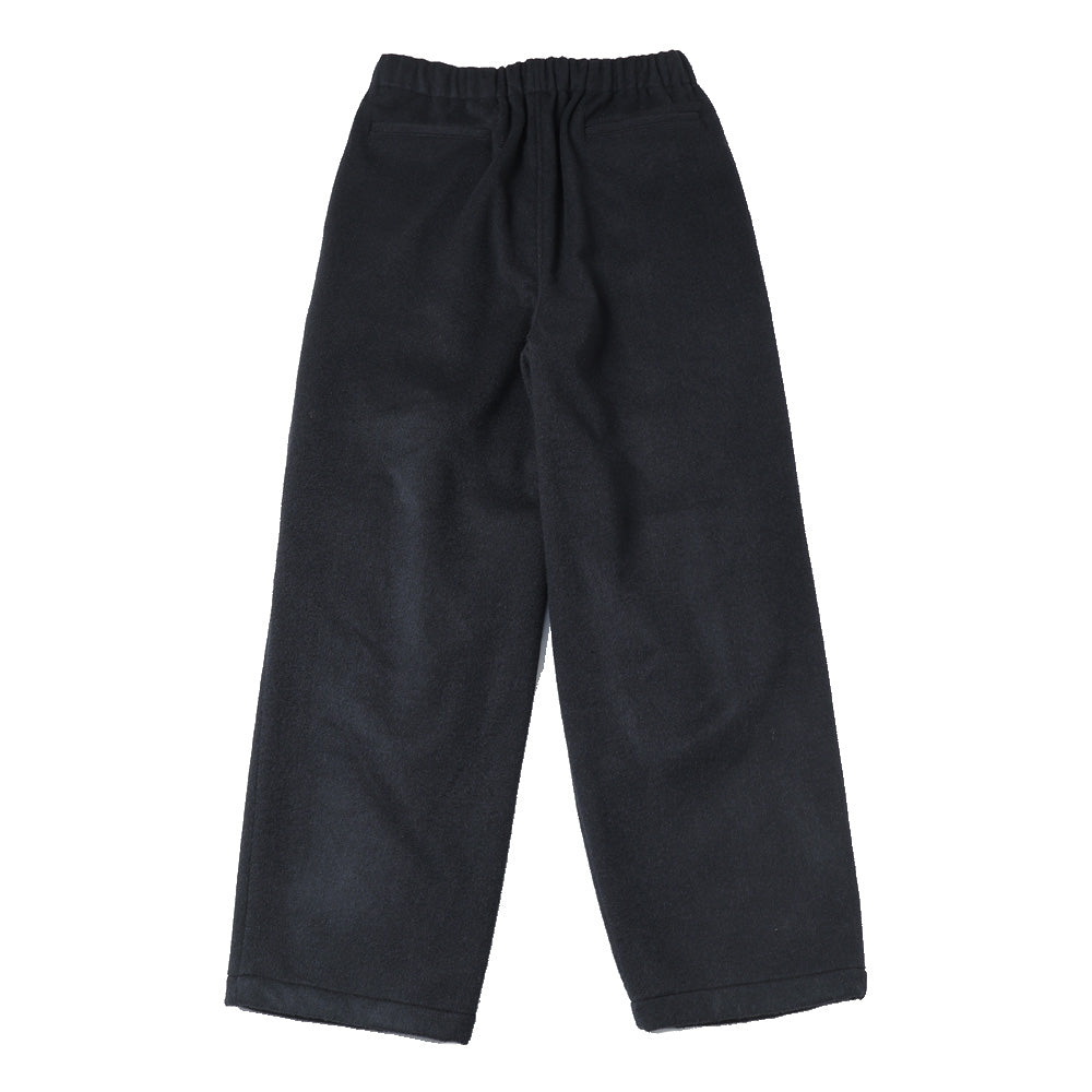 【BLAMINK】新品未使用 ◯定価8.2万 ウールシルクハイウエストテーパード marka(マーカ) - KNEE TUCK PANTS WOOL SILK BEAVER (M25D-09PT01C