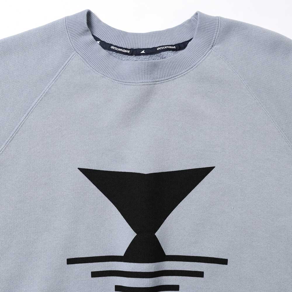 DESCENDANT (ディセンダント) FLUKE UP CREW NECK 261ATDS-CSM02