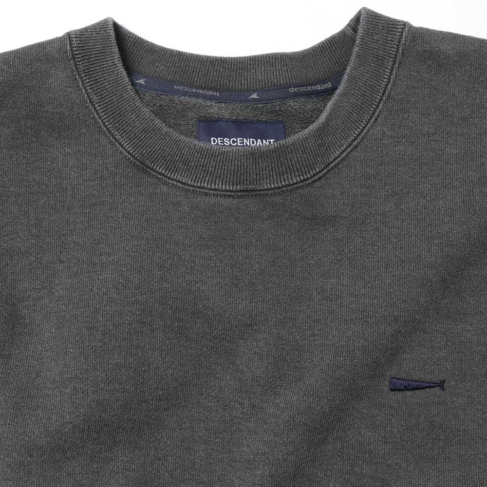DESCENDANT PE CREW NECK PIGMENT DYE 261ATDS-CSM03 (261ATDS-CSM03