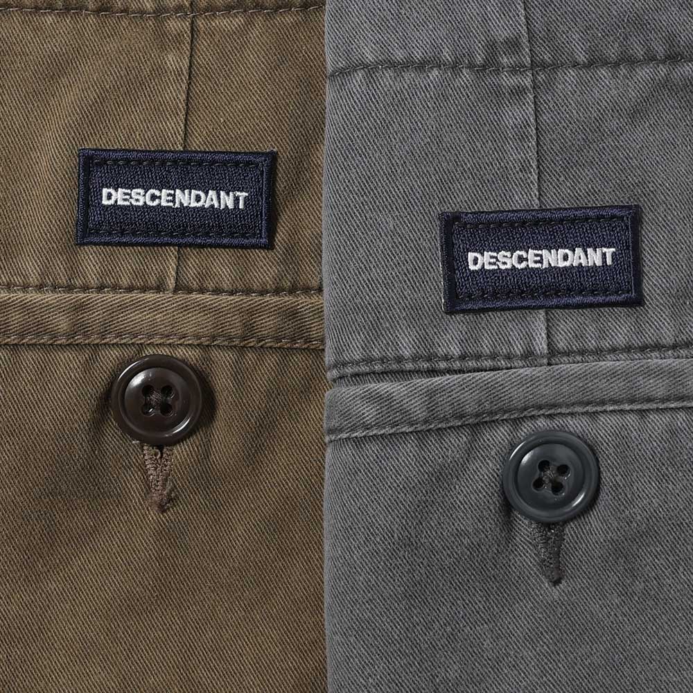DESCENDANT (ディセンダント) DC-6 TWILL TROUSERS 261WVDS-PTM01