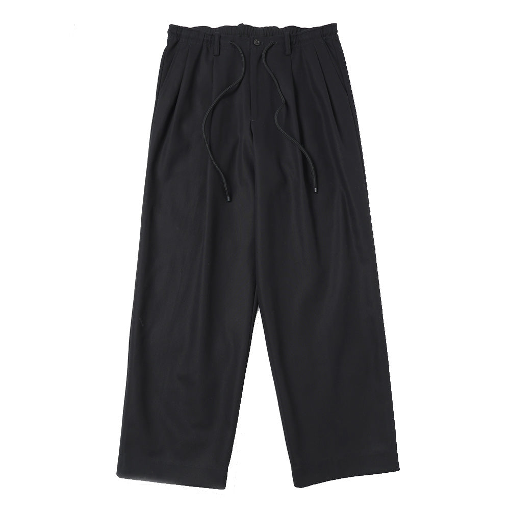 DOUBLE PLEATED EASY TROUSERS ORGANIC COTTON SURVIVAL CLOTH
