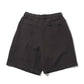 COTTON LINEN VOILE LOOSE FIT SHORTS