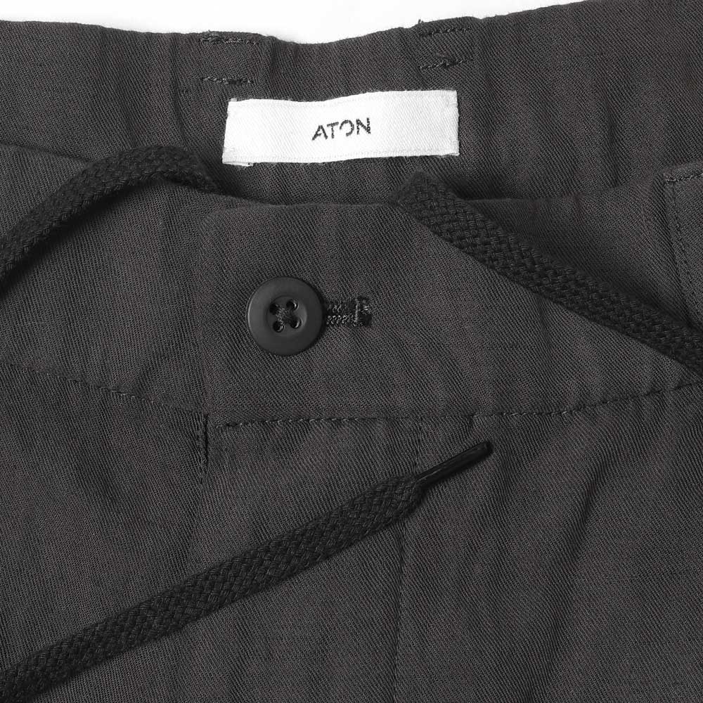 COTTON LINEN VOILE LOOSE FIT SHORTS