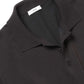 COTTON WASHI KNIT HALF SLEEVE POLO SWEATER