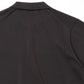 COTTON WASHI KNIT HALF SLEEVE POLO SWEATER