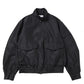 FLIGHT JACKET WOOL SILK HIGH COUNT TYPEWRITER