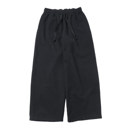 WIDE CYLINDER FIT EASY PANTS SUPER130s WOOL NAPPING