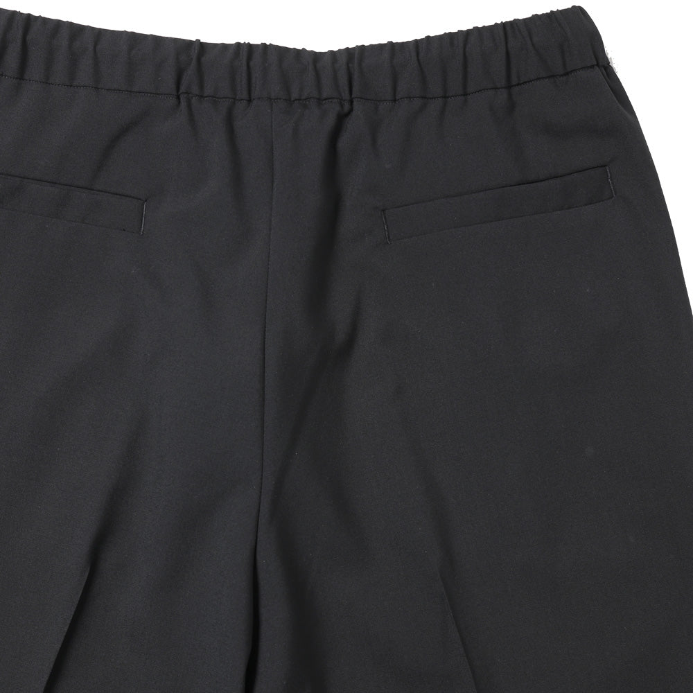 FLAT TAPERED EASY TROUSERS ORGANIC WOOL 2/80 TROPICAL