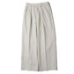 DOUBLE PLEATED TROUSERS ORGANIC COTTON SURVIVAL CLOTH