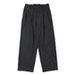 DOUBLE PLEATED EASY TROUSERS ORGANIC WOOL 2/80 TROPICAL